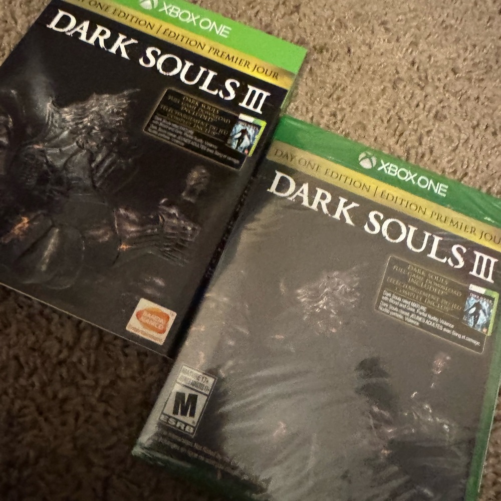 Dark Souls III Day One Edition Xbox One Multiplayer Manual Included